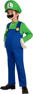 Super Mario Bros. Luigi Deluxe Toddler / Child Costume
