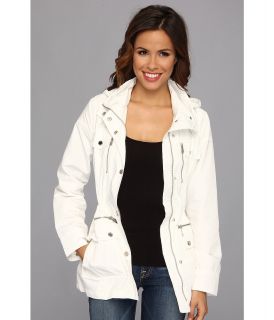 MICHAEL Michael Kors 4 Pocket Utility Jacket M320983D Womens Coat (White)