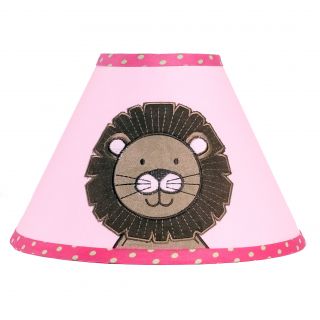 Sweet Jojo Designs Pink Jungle Friends Lamp Shade (PinkPrint: Jungle friendsDimensions: 7 inches tall, 10 inches bottom diameter, 4 inches top diameter Materials: 100 percent cottonLamp base is NOT includedThe digital images we display have the most accur