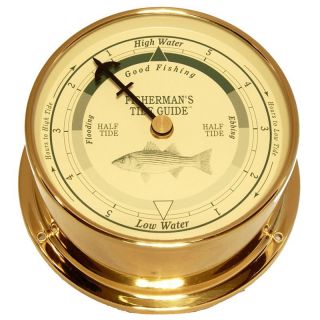 Downeaster Saltwater Series Fishing Tide Clock Multicolor   3082