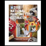 2008 National Painting Cost Estimator   With CD