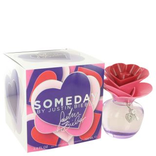 Someday for Women by Justin Bieber Eau De Parfum Spray 3.4 oz