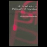 Introduction to Philosophy of Education