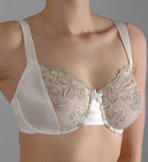 Valmont 427 Embroidered Lace Underwire Minimizer Bra