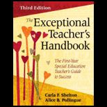 Exceptional Teachers Handbook The First Year Special Education Teachers Guide to Success