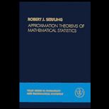 Approximation Theorems of Mathematical Statistics : Volume 12