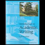 Introduction Academic Writing With Readings (Custom)