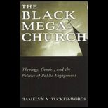 Black Megachurch Theology, Gender and the Politics of Public Engagement