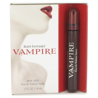 Body Fantasies Vampire for Women by Parfums De Coeur Mini EDT Spray .5 oz