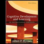 Cognitive Development and Learning in Instructional Context