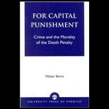 For Capital Punishment
