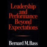 Leadership and Perform. Beyond Expectations