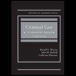 Criminal Law Contemporary Approach