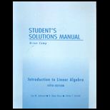 Introduction to Linear Algebra (Student Solutions Manual)