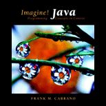 Imagine! Java : Programming Concepts in Context With Access