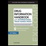 Drug Information Handbook With International Trade Names Index