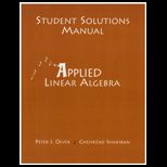 Applied Linear Algebra Student Solution Manual