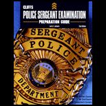 Cliffs Police Sergeant Examination  Preparation Guide