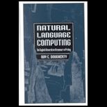 Natural Language Computing   With Disk