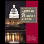 Introduction to Governmental and Not for Profit Accounting