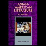 Asian American Literature  An Anthology