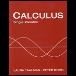 Calculus Single Variable (Paper)