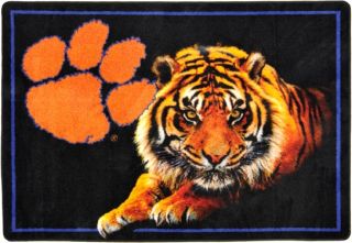 Clemson Tigers College Mascot Rug