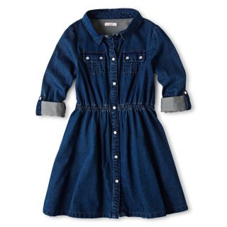 JOE FRESH Joe Fresh Denim Dress   Girls 1t 5t, Dk Wash, Dk Wash, Girls