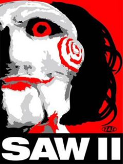 Saw 2 (Pop Art Lithograph   Signed by Taz   Style B) Movie Poster