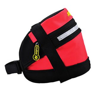 CoolChange 600D Polyester Red Extensible Saddle Bag