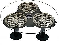 Limited Edition Triple 42 Film Reel Coffee Table
