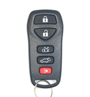 2008 Nissan Quest Keyless Entry Remote w/1 Power Side Door   Used