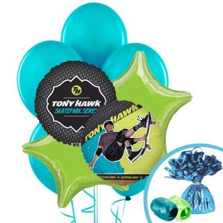 Tony Hawk Skatepark Series Balloon Bouquet