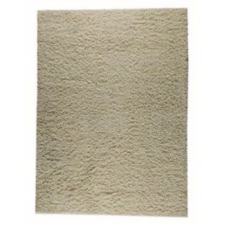 Hand tufted Lmix Natural Shag Wool Rug (66 Square)
