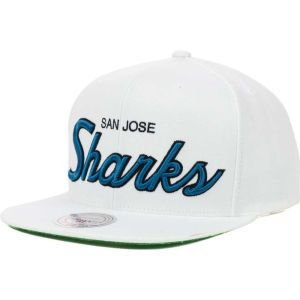 San Jose Sharks Mitchell and Ness NHL Chase Snapback Cap