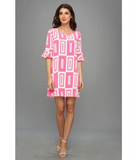 Christin Michaels Monica Shift Dress Womens Dress (Pink)