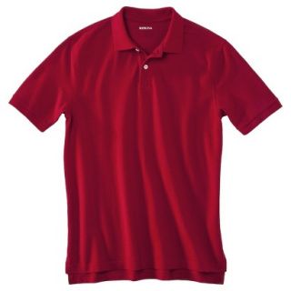 Mens Classic Fit Polo Shirt Carmen Red XL