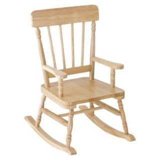 Kids Rocking Chair: Levels Of Discovery Simply Classic Kids Rocker Medium Brown