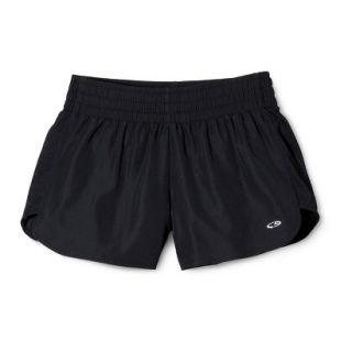 C9 by Champion Womens Run Short With Mesh Inset   Black XS