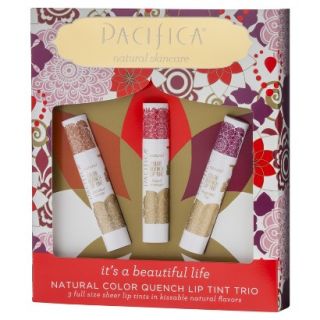 Pacifica Natural Color Quench Lip Tint Trio Collection   .45oz