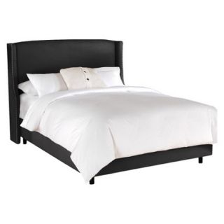 Skyline Full Bed: Skyline Furniture Embarcadero Nail Button Wingback Bed  