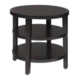 End Table: Office Star Merge End Table   Dark Brown (Espresso)