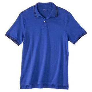 Mens Classic Fit Polo Shirt Blue Streak XL Ta