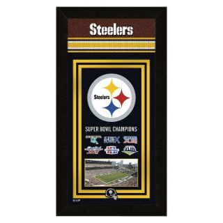NFL Pittsburgh Steelers Framed Championship Banner
