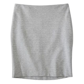 Merona Petites Ponte Pencil Skirt   Gray 18P