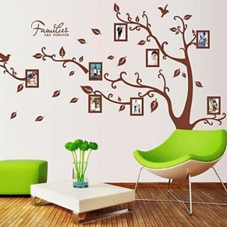 DIY Adhesive Removable Wall Decal Super Large Photo Frame Tree