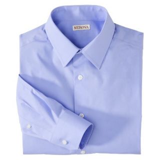 Merona Mens Ultimate Tailored Button Down   Blue XXL