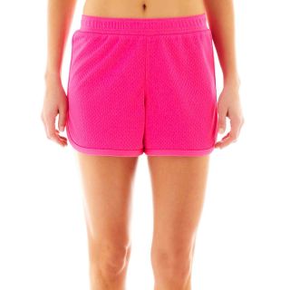 Xersion Tricot Shorts, Pink, Womens