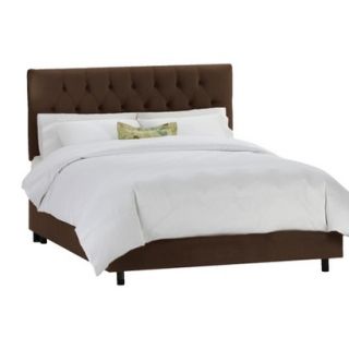 Skyline California King Bed: Skyline Furniture Edwardian Upholstered Velvet Bed