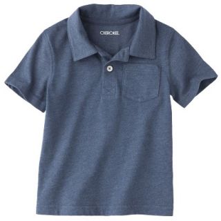 Cherokee Infant Toddler Boys Short Sleeve Polo   Indie Blue 2T